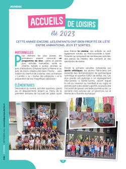 Accueils de loisirs ETE 2023