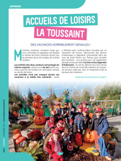 Accueils de loisirs LA TOUSSAINT