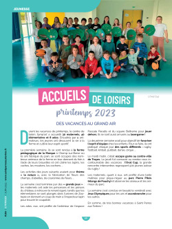 Accueils de loisirs PRINTEMPS 2023