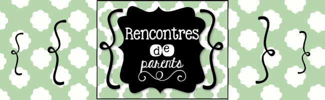 MERCREDIS : Rencontres avec les parents